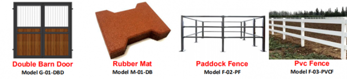 एचडीपीई 8 मिमी जंगम हार्स अस्तबल पोर्टेबल अस्थायी विश्वसनीय प्रीफैब 5