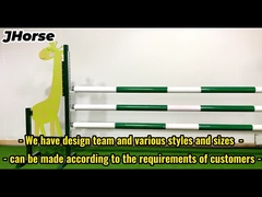 घोड़े की बाधाएं उत्पाद घोड़े की छलांग उपकरण घुड़सवारी के लिए एल्यूमीनियम