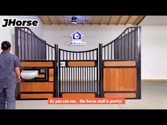 घोड़े के यार्ड के लिए पोर्टेबल 3.6 मीटर जस्ती इस्पात घोड़े के इस्टेबल पैनल