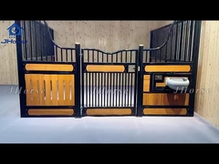 हेवी ड्यूटी स्टील हॉर्स स्टॉल पैनल 1/4 इंच आसान विधानसभा 4 सेट