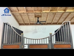 कस्टम घोड़े के लिए स्थिर पैनल बांस घोड़े के लिए स्थिर बॉक्स उपयुक्त पशुधन कस्टम दरवाजा आकार