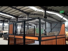 पूरी तरह से अनुकूलन योग्य यूरोपीय घोड़े के अस्तबल संक्षारण प्रतिरोधी सामग्री