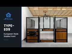 आपके लिए बजट के अनुकूल यूरोपीय हॉर्स स्टॉल, गैल्वेनाइज्ड स्टेनलेस सामग्री, 14 फीट ऊंचाई का परिचय