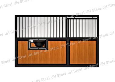 जिंहुआ हार्स बॉक्स स्थिर दरवाजे और पैनलों सुरक्षित रूप से काले लेपित में