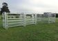 Pasture Cattle Yard Panels Three Five Six Oval Rails Stock Farm Tube