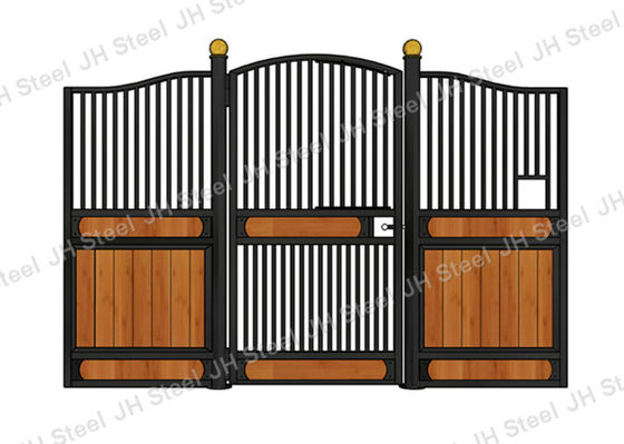 12 फीट * 12 फीट का इक्वाइन वेंटिलेशन बार यूरोपियन हॉर्स स्टॉल